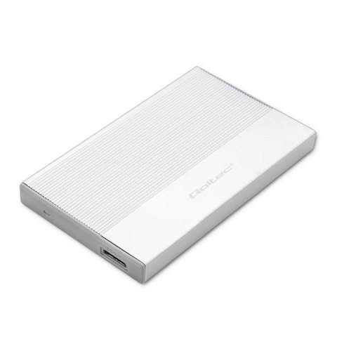 Obudowa/kieszeń Qoltec na dysk SSD HDD 2.5" | SATA | USB 3.0 | Super speed 5Gb/s | 2TB | Srebrny Qoltec