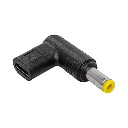 Przejściówka do laptopa Akyga AK-ND-C01 USB-C / 5.5 x 2.5 mm AKYGA