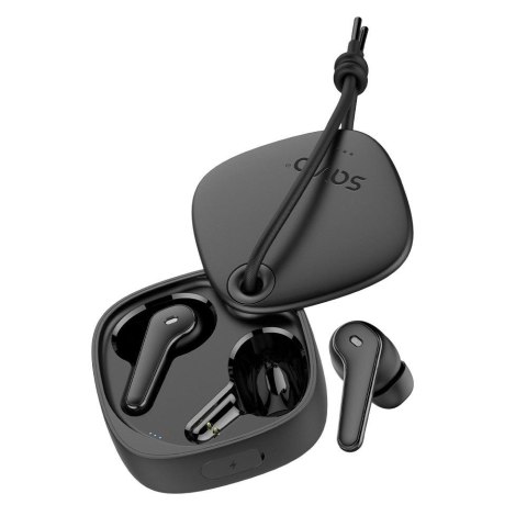 Słuchawki z mikrofonem SAVIO TWS-11bezprzewodowe Bluetooth 5.3, ENC, QC Savio