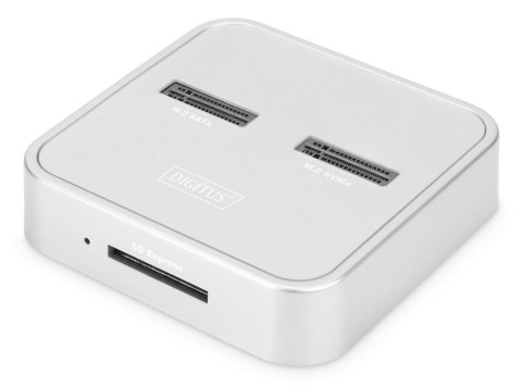 Stacja dokująca DIGITUS do SSD M.2 NVMe + M.2 SATA z czytnikiem kart SD Express, USB-C Digitus Stacja dokująca DIGITUS do SSD M.2 NVMe + M.2 SATA z czytnikiem kart SD Express, USB-C Digitus