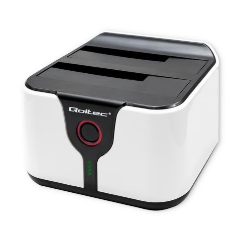 Stacja dokująca Qoltec do dysków HDD SSD 2.5" 3.5" | SATA III | USB 3.0 | Super speed 5Gb/s | z funkcją klonowania offline Qoltec Stacja dokująca Qoltec do dysków HDD SSD 2.5" 3.5" | SATA III | USB 3.0 | Super speed 5Gb/s | z funkcją klonowania offline Qoltec