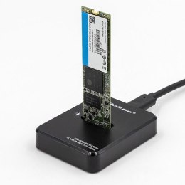 Stacja dokująca Qoltec dysków SSD M.2 SATA/PCIe | NGFF/NVMe | USB 3.1 Qoltec