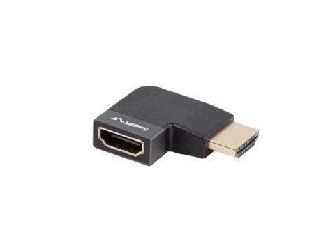 Adapter Lanberg HDMI(F)->HDMI(F) 8K Kątowy Prawo Aluminimum Srebrny LANBERG Adapter Lanberg HDMI(F)->HDMI(F) 8K Kątowy Prawo Aluminimum Srebrny LANBERG