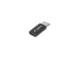 Adapter Lanberg USB type-C(M) - micro USB-B(F) czarny LANBERG