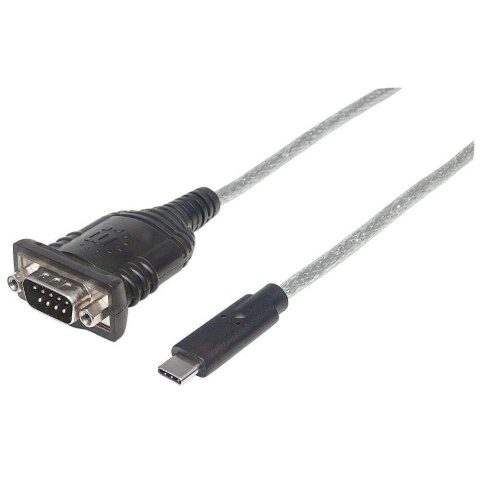 Adapter Manhattan USB-C na RS232/COM/DB9 Manhattan