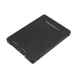 Adapter Qoltec na dysk M.2 SSD | SATA NGFF do SATA III | 2TB | Super speed 6Gb/s | Czarny Qoltec