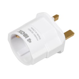 Adapter gniazda zasilania UK to EU iBOX IAUKEU IBOX