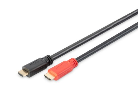 Kabel DIGITUS HDMI HighSpeed ze wzmacniaczem 1080p60Hz FHD Typ HDMI A/A M/M czarny 20m Digitus Kabel DIGITUS HDMI HighSpeed ze wzmacniaczem 1080p60Hz FHD Typ HDMI A/A M/M czarny 20m Digitus
