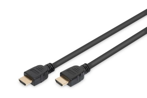Kabel DIGITUS połączeniowy HDMI 2.1 Ultra HighSpeed 8K60Hz UHD Typ HDMI A/A M/M czarny 1m Digitus