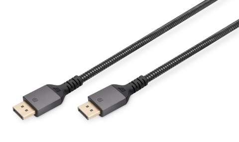 Kabel DisplayPort DIGITUS PREMIUM 8K60Hz UHD DP/DP M/M czarny 3m Digitus Kabel DisplayPort DIGITUS PREMIUM 8K60Hz UHD DP/DP M/M czarny 3m Digitus