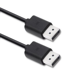 Kabel DisplayPort Qoltec v1.2 męski | DisplayPort v1.2 męski | 1.8m Qoltec