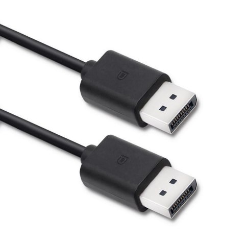 Kabel DisplayPort Qoltec v1.2 męski | DisplayPort v1.2 męski | 1.8m Qoltec