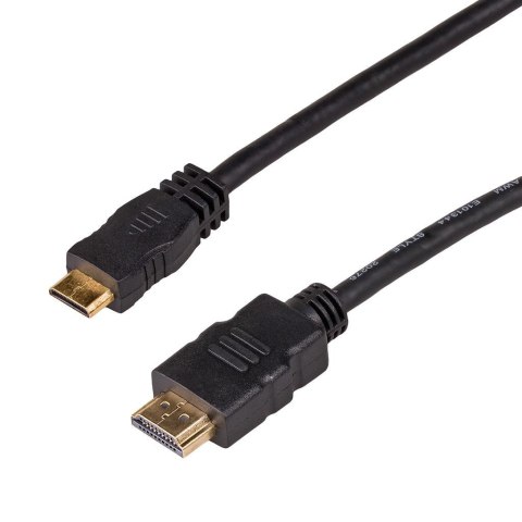 Kabel HDMI 1.4 Akyga AK-HD-10M HDMI - miniHDMI 1m AKYGA Kabel HDMI 1.4 Akyga AK-HD-10M HDMI - miniHDMI 1m AKYGA