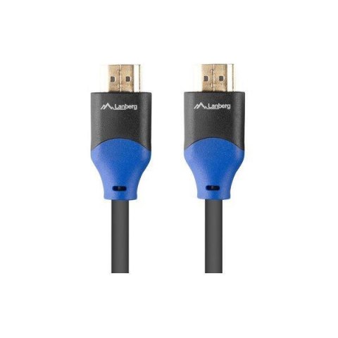 Kabel HDMI Lanberg M/M v2.0 4K pełna miedź 1.8m czarny Box LANBERG