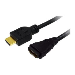Kabel HDMI LogiLink CH0058 HDMI A 19-pin (M)>HDMI A 19-pin (F) 5m LogiLink