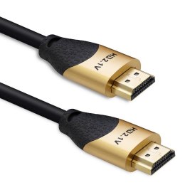 Kabel HDMI QOLTEC v2.1 Ultra High Speed 8K | 60Hz | 26AWG | GOLD | 5m Qoltec