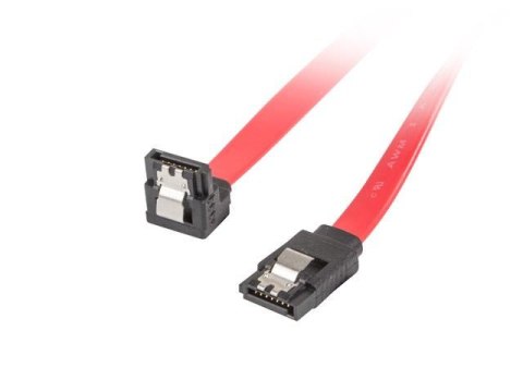 Kabel SATA Lanberg SATA-III DATA 0,5m metalowe zatrzaski kątowy LANBERG Kabel SATA Lanberg SATA-III DATA 0,5m metalowe zatrzaski kątowy LANBERG