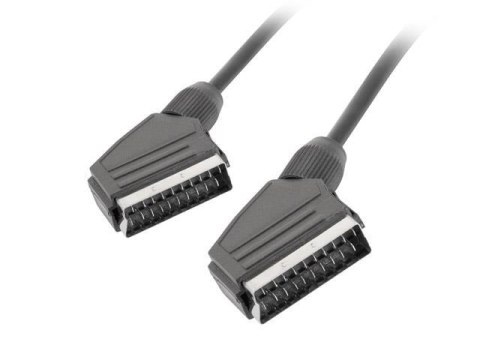Kabel SCART Lanberg M/M 1,8m czarny LANBERG