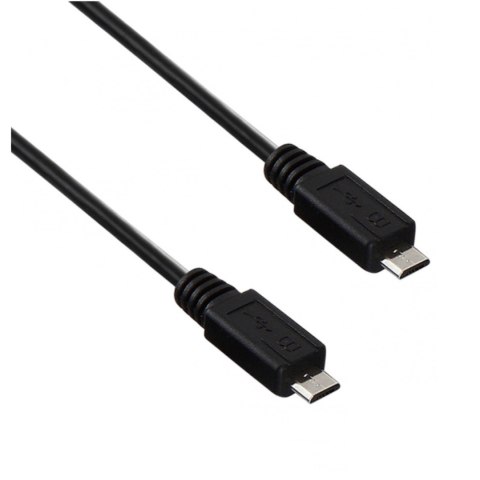 Kabel USB 2.0 Akyga AK-USB-17 micro USB B(M) - micro USB B(M) 0,6m czarny AKYGA Kabel USB 2.0 Akyga AK-USB-17 micro USB B(M) - micro USB B(M) 0,6m czarny AKYGA