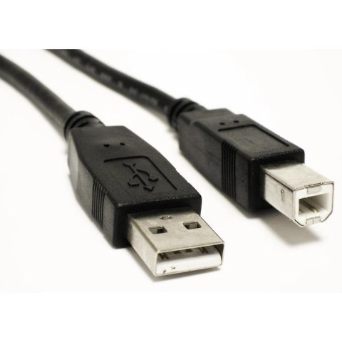 Kabel USB 2.0 Akyga AK-USB-18 USB A(M) - B(M) 5,0m czarny AKYGA Kabel USB 2.0 Akyga AK-USB-18 USB A(M) - B(M) 5,0m czarny AKYGA