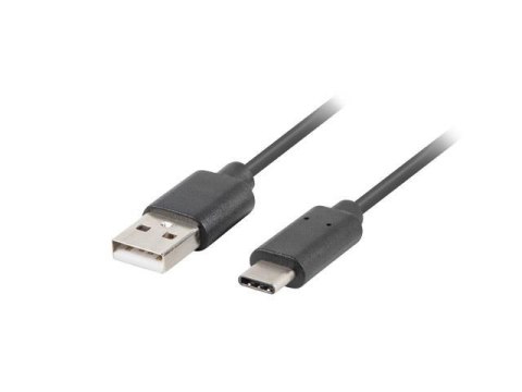 Kabel USB 2.0 Lanberg Type-C(M) - AM 0,5m czarny QC 3.0 LANBERG Kabel USB 2.0 Lanberg Type-C(M) - AM 0,5m czarny QC 3.0 LANBERG