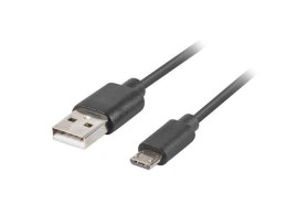 Kabel USB 2.0 Lanberg micro BM-AM 3,0m QC 3.0 czarny LANBERG