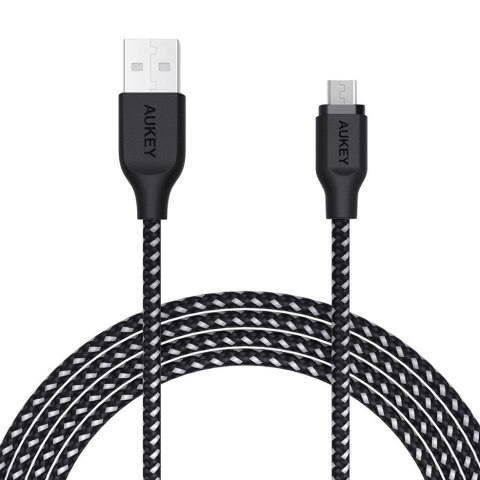 Kabel USB Aukey CB-AM2 USB-A - microUSB 2.0, QC 12W, 2m Aukey