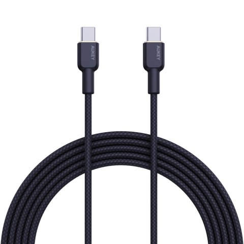 Kabel USB-C Aukey CB-NCC2 BK PD 60W, 1,8m, m/m Aukey Kabel USB-C Aukey CB-NCC2 BK PD 60W, 1,8m, m/m Aukey