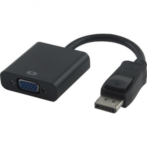 Kabel adapter Akyga AK-AD-36 VGA F - DisplayPort M 0,15m czarny AKYGA Kabel adapter Akyga AK-AD-36 VGA F - DisplayPort M 0,15m czarny AKYGA