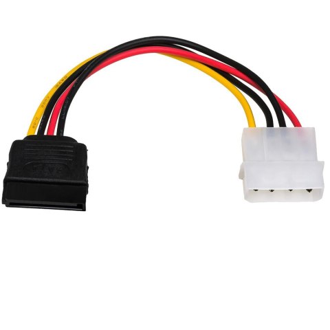 Kabel adapter Akyga AK-CA-17 Molex (M) - SATA (F) 0,15m AKYGA Kabel adapter Akyga AK-CA-17 Molex (M) - SATA (F) 0,15m AKYGA