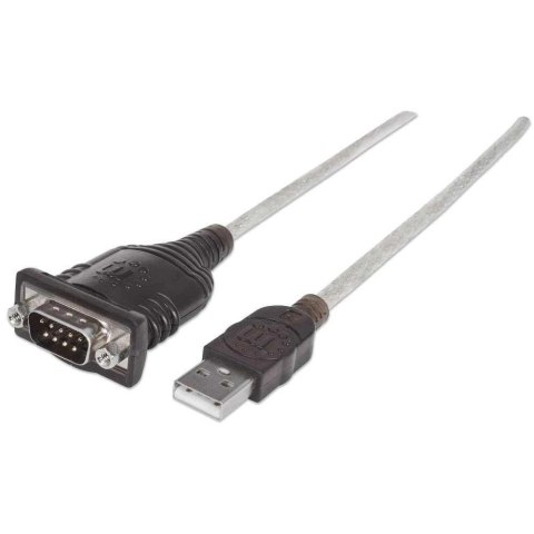 Kabel adapter Manhattan USB / RS232/COM/DB9 PL-2303HXD Manhattan Kabel adapter Manhattan USB / RS232/COM/DB9 PL-2303HXD Manhattan