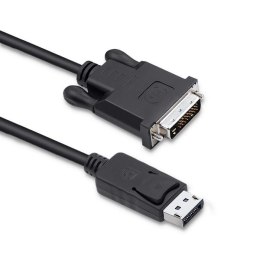 Kabel adapter Qoltec DisplayPort | DVI (24+1) męski | 1.8m Qoltec