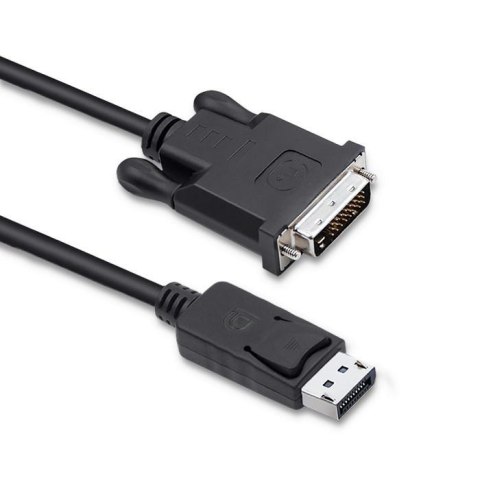 Kabel adapter Qoltec DisplayPort | DVI (24+1) męski | 1.8m Qoltec Kabel adapter Qoltec DisplayPort | DVI (24+1) męski | 1.8m Qoltec