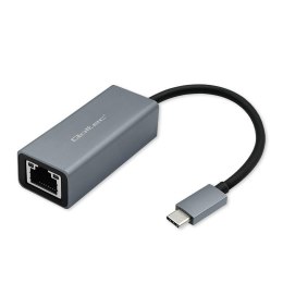 Kabel adapter Qoltec USB-C na RJ45 Ethernet | 1000Mb/s | Aluminiowa obudowa Qoltec