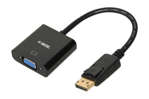 Kabel adapter iBOX IADPVGA DisplayPort do VGA IBOX Kabel adapter iBOX IADPVGA DisplayPort do VGA IBOX