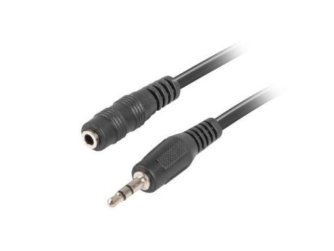 Kabel audio Lanberg stereo minijack - minijack M/F 1,5m LANBERG Kabel audio Lanberg stereo minijack - minijack M/F 1,5m LANBERG