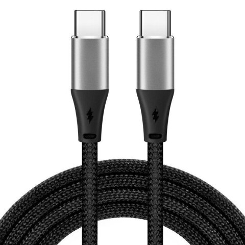 Kabel iBOX IKUTC1B USB-C 60W 1m Black IBOX Kabel iBOX IKUTC1B USB-C 60W 1m Black IBOX