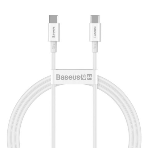 Kabel przewód USB-C PD 2.0 100cm Baseus Superior CATYS-B02 Quick Charge 3.0 5A z obsługą szybkiego ładowania 100W Baseus Kabel przewód USB-C PD 2.0 100cm Baseus Superior CATYS-B02 Quick Charge 3.0 5A z obsługą szybkiego ładowania 100W Baseus