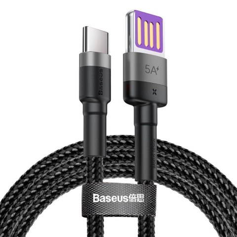 Kabel przewód USB - USB-C / Typ-C 100cm Baseus Cafule CATKLF-PG1 Super Quick Charge 40W 5A z obsługą szybkiego ładowania Baseus Kabel przewód USB - USB-C / Typ-C 100cm Baseus Cafule CATKLF-PG1 Super Quick Charge 40W 5A z obsługą szybkiego ładowania Baseus