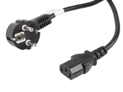 Kabel zasilający Lanberg CEE 7/7 -> IEC 320 C13 10m VDE czarny LANBERG