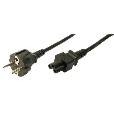 Kabel zasilający LogiLink CP093 Schuko > C5 koniczynka VDE czarny 1,8m LogiLink Kabel zasilający LogiLink CP093 Schuko > C5 koniczynka VDE czarny 1,8m LogiLink