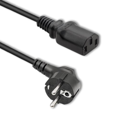Kabel zasilający Qoltec IEC C13/SCHUKO | 3x0.75mm2 | 1.5m Qoltec Kabel zasilający Qoltec IEC C13/SCHUKO | 3x0.75mm2 | 1.5m Qoltec
