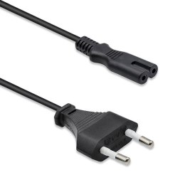 Kabel zasilający Qoltec IEC C7 / CEE 7/16 | ósemka | 2x0.5mm2 | 1.4m Qoltec