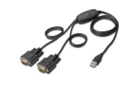 Konwerter USB 2.0 DIGITUS DA-70158 2xRS232, 1,5m Digitus