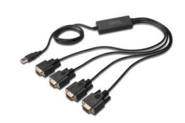 Konwerter USB 2.0 DIGITUS DA-70159 4xRS232, 1,5m Digitus