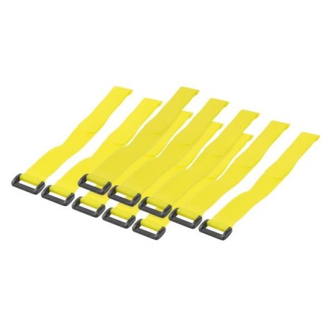 Organizer kabli LogiLink KAB0015 rzep, żółty LogiLink Organizer kabli LogiLink KAB0015 rzep, żółty LogiLink
