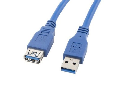 Przedłużacz USB 3.0 Lanberg AM-AF 3m niebieski LANBERG Przedłużacz USB 3.0 Lanberg AM-AF 3m niebieski LANBERG