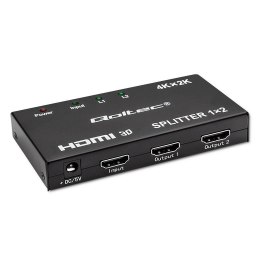 Rozdzielacz aktywny Qoltec Splitter 2 x HDMI 4K x 2K | 3.4Gb/s Qoltec