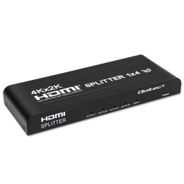 Rozdzielacz aktywny Qoltec Splitter 4 x HDMI 4K x 2K | 3.4Gb/s Qoltec