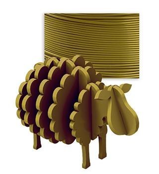 Filament do drukarek 3D Banach PLA 1kg - złoty Banach 3D Filament do drukarek 3D Banach PLA 1kg - złoty Banach 3D